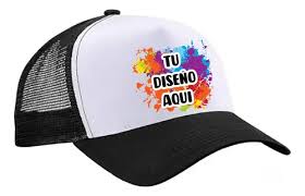 Gorra sublimada con logo